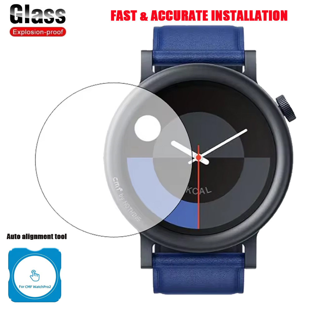 Glass Protector Auto - Gehärtetes Glas für CMF Watch Pro