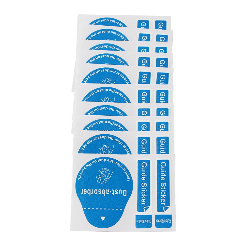 Dust Removal Sticker - Bildschirmreiniger, Staubabsorber aus gehärtetem Glas, Staubentfernungs-Aufkleber,