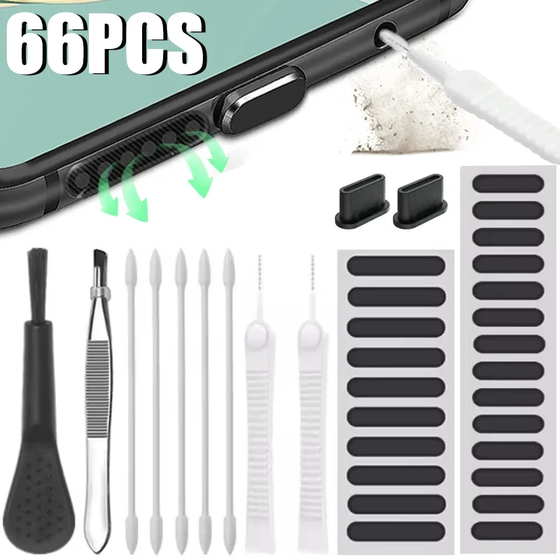 Dust Removal Sticker - Handy-Ladeanschluss Reinigungsset Staubstecker für iPhone 17