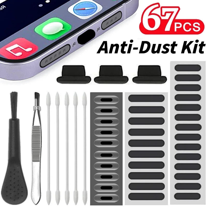 Dust Removal Sticker - Universal Staub Stecker Handy Lautsprecher Anti