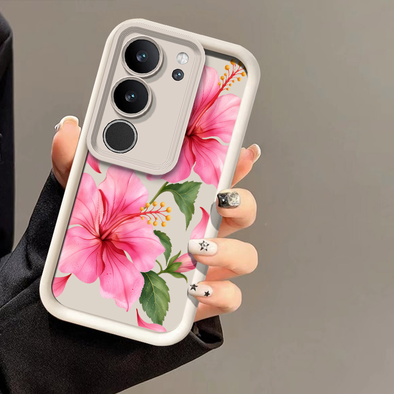 Vivo X200 - Handyhülle mit Blumenmuster für Vivo X200