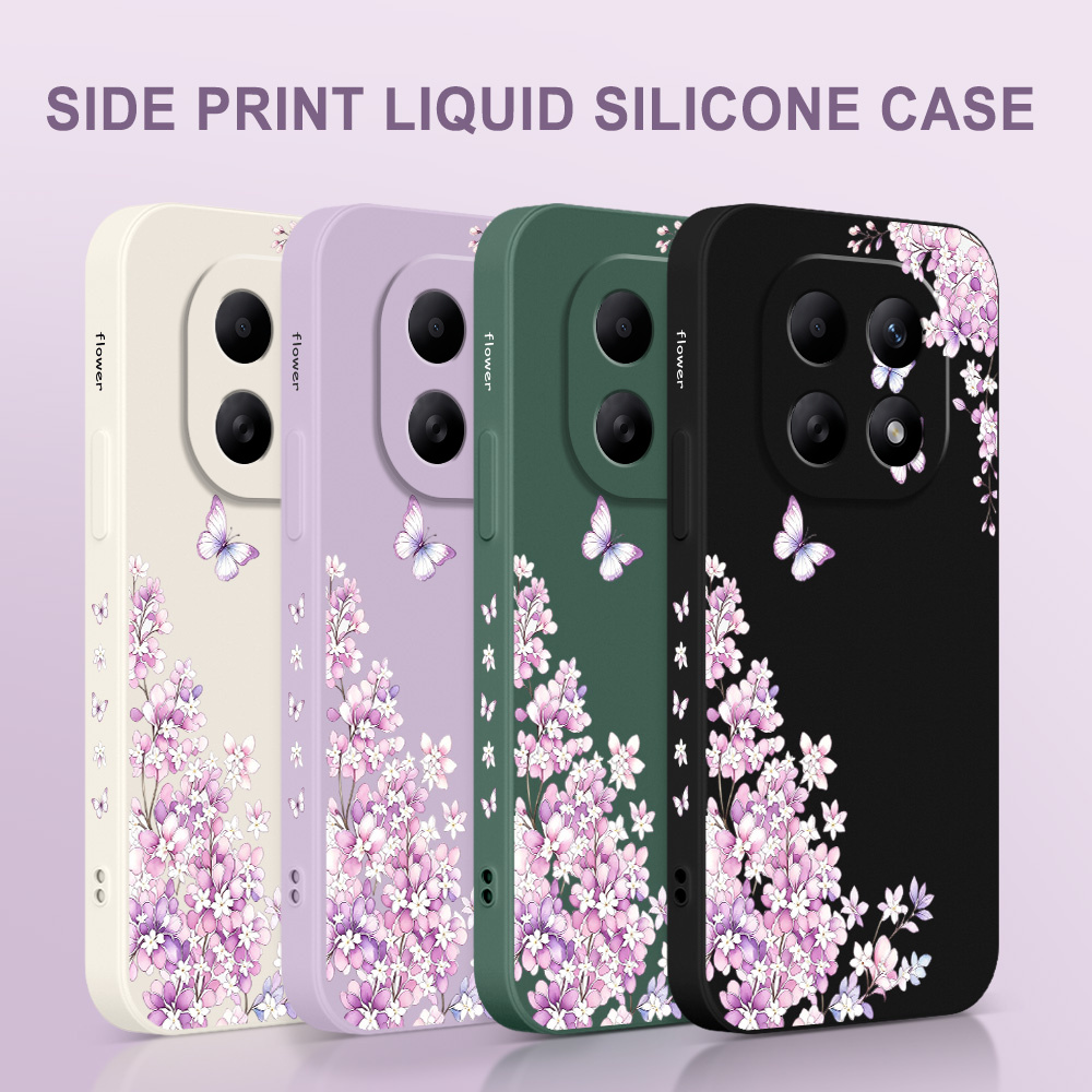Violette Blumen-Handyhülle für – Xiaomi Redmi Note 13 Bewertung und Preis
