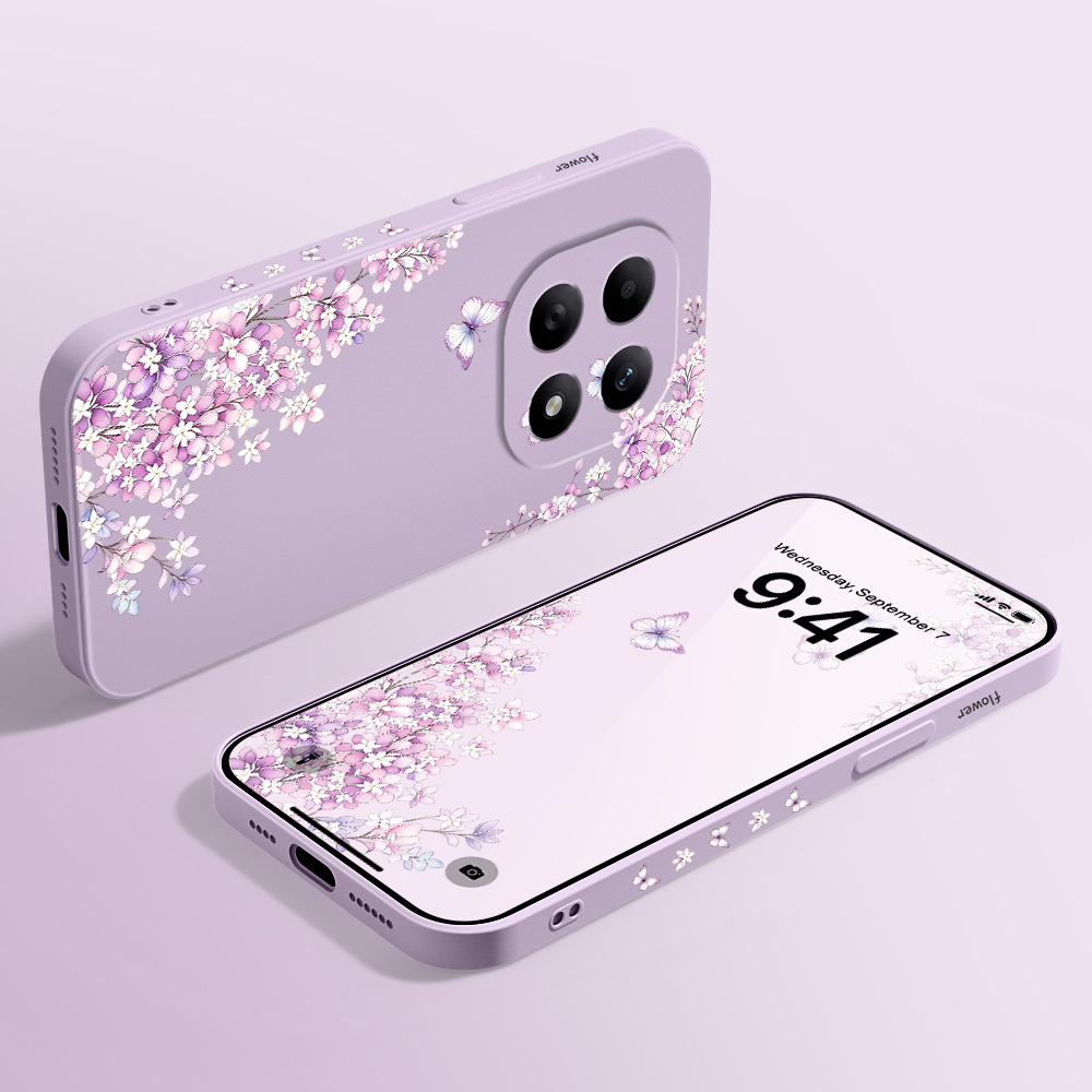 Violette Blumen-Handyhülle für – Xiaomi Redmi Note 13 Bewertung und Preis