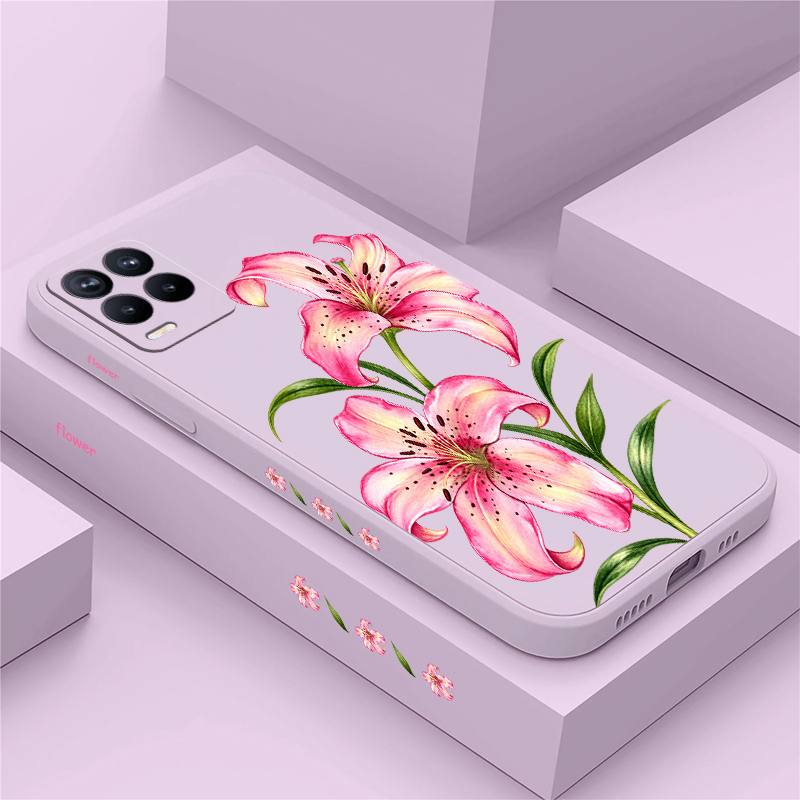 Rosa Blumen Hülle für OPPO Rea – Realme Note 50 Bewertung und Preis