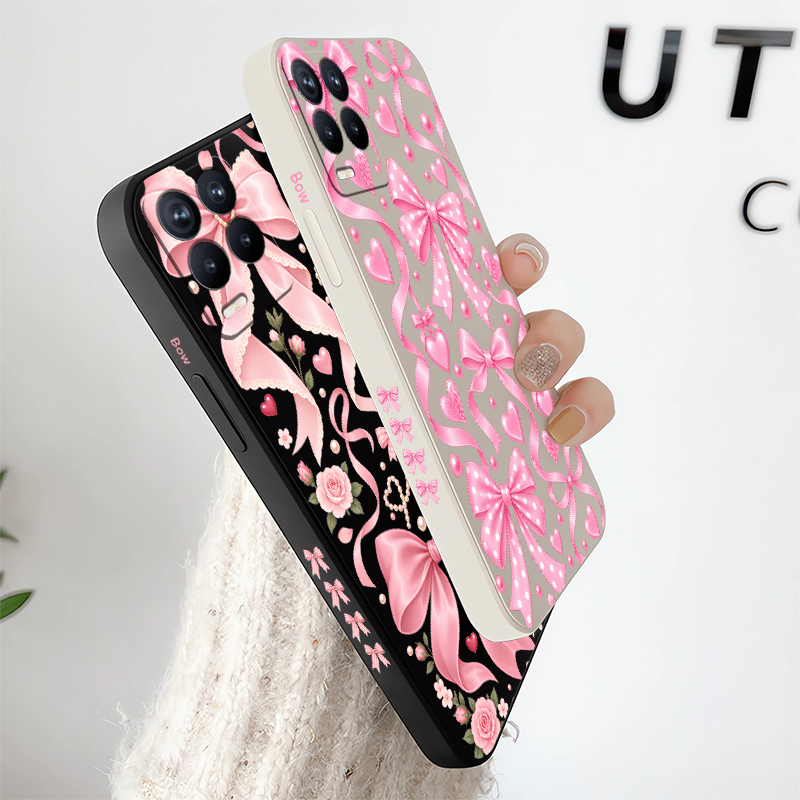 Rosa Schleifen-Handyhülle für  – Realme Note 50 Bewertung und Preis