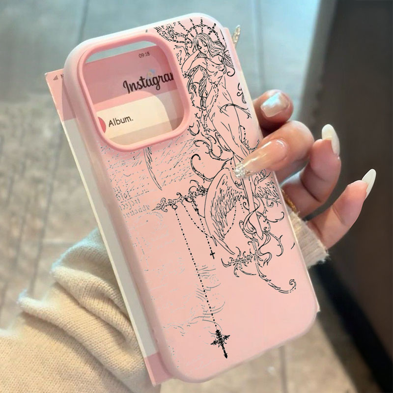 Gothic-Stil Engel Kreuz Linien – Samsung Galaxy S24 Bewertung und Preis