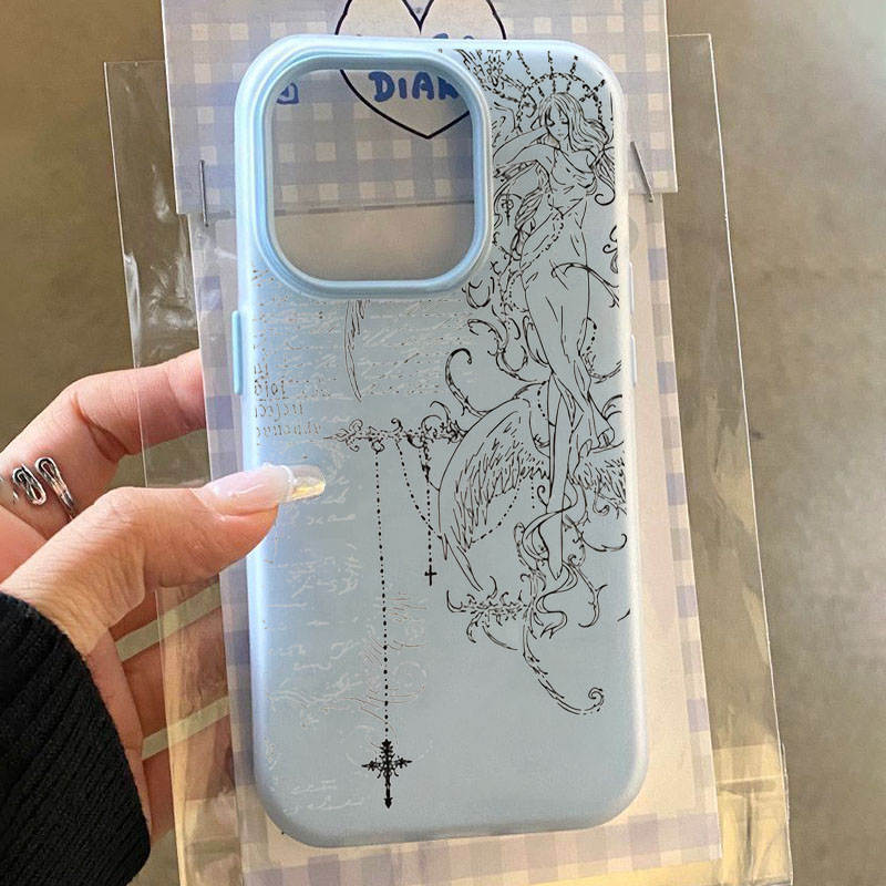Gothic-Stil Engel Kreuz Linien – Samsung Galaxy S24 Bewertung und Preis