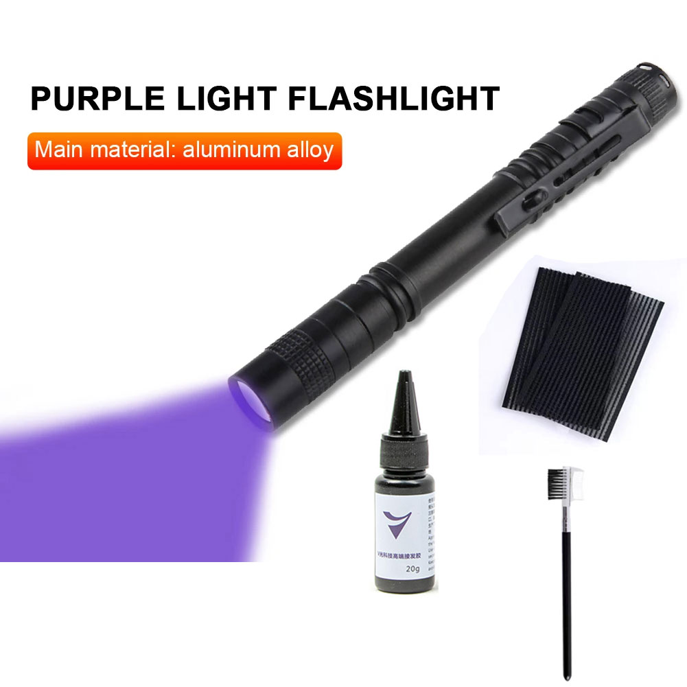 UV-Licht-Haarverlängerungskleb – Liquid Uv Glue Kit Bewertung und Preis