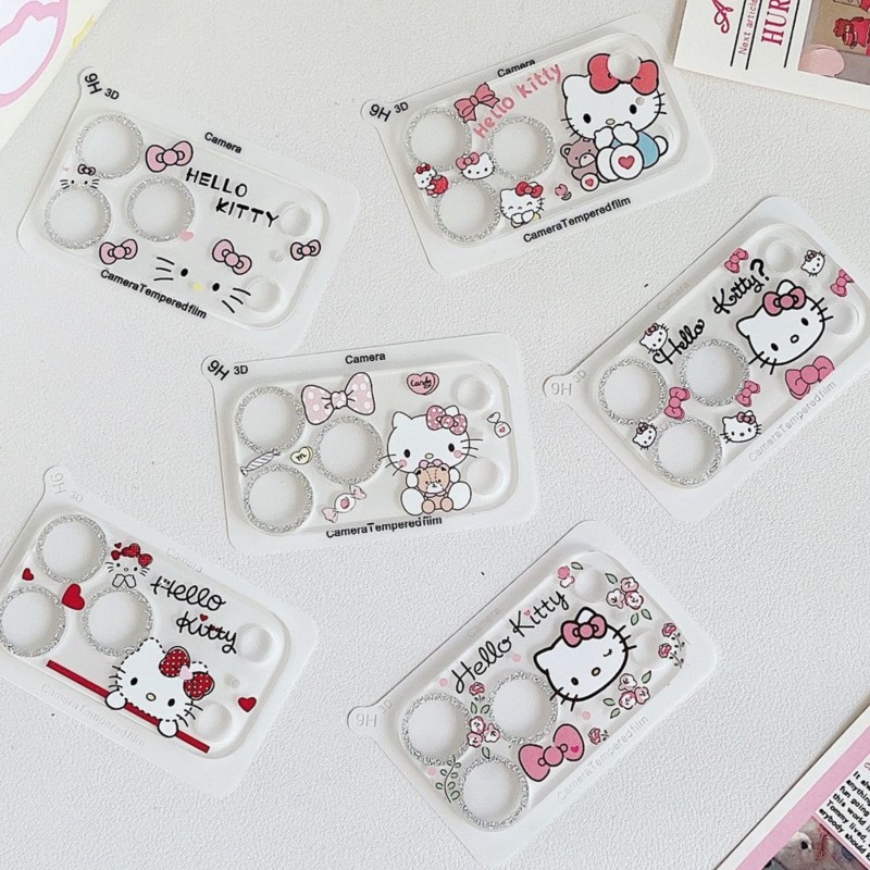 Niedlicher Hello Kitty Glitzer – Tempered Glass Screen 9H Bewertung und Preis