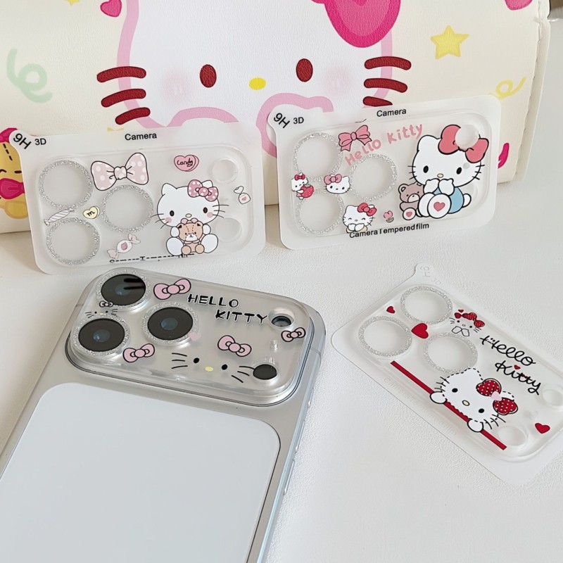 Niedlicher Hello Kitty Glitzer – Tempered Glass Screen 9H Bewertung und Preis