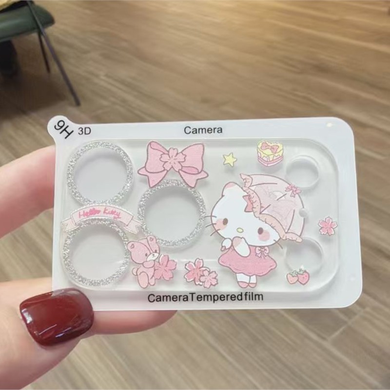 Niedlicher Hello Kitty Glitzer – Tempered Glass Screen 9H Bewertung und Preis