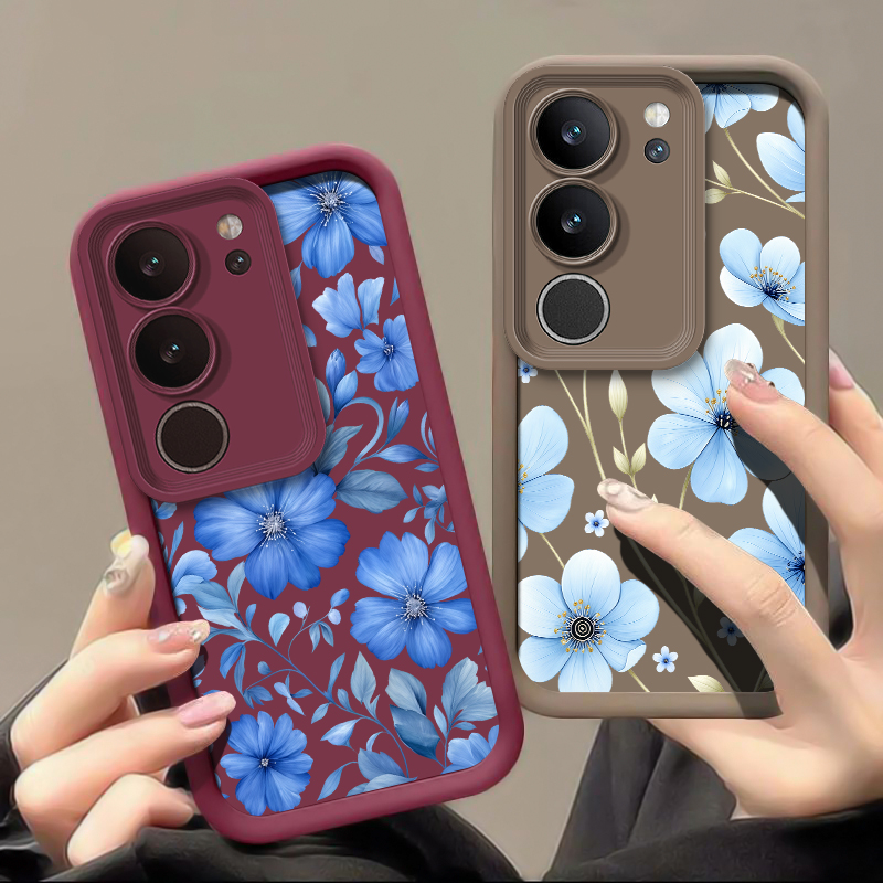 Blaue Handyhülle mit floralem  – Vivo X200 Bewertung und Preis