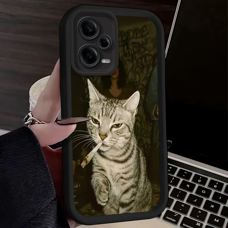 Trendige Katzen-Raucher-Handyh – Xiaomi Redmi Note 14 Bewertung und Preis