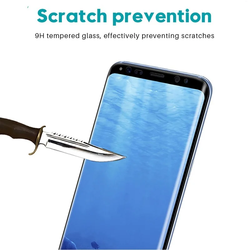 9D gebogene gehärtete Glasfoli – Curved Edge Screen Bewertung und Preis