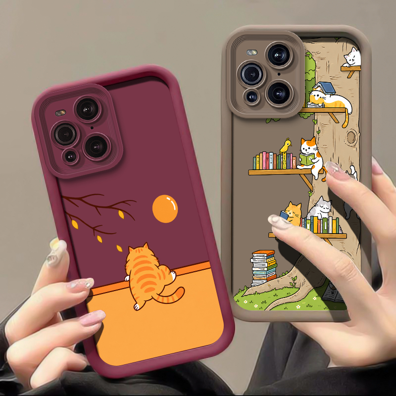 Cartoon-Tier-Katzen-Handyhülle – Oppo Find X8 Bewertung und Preis